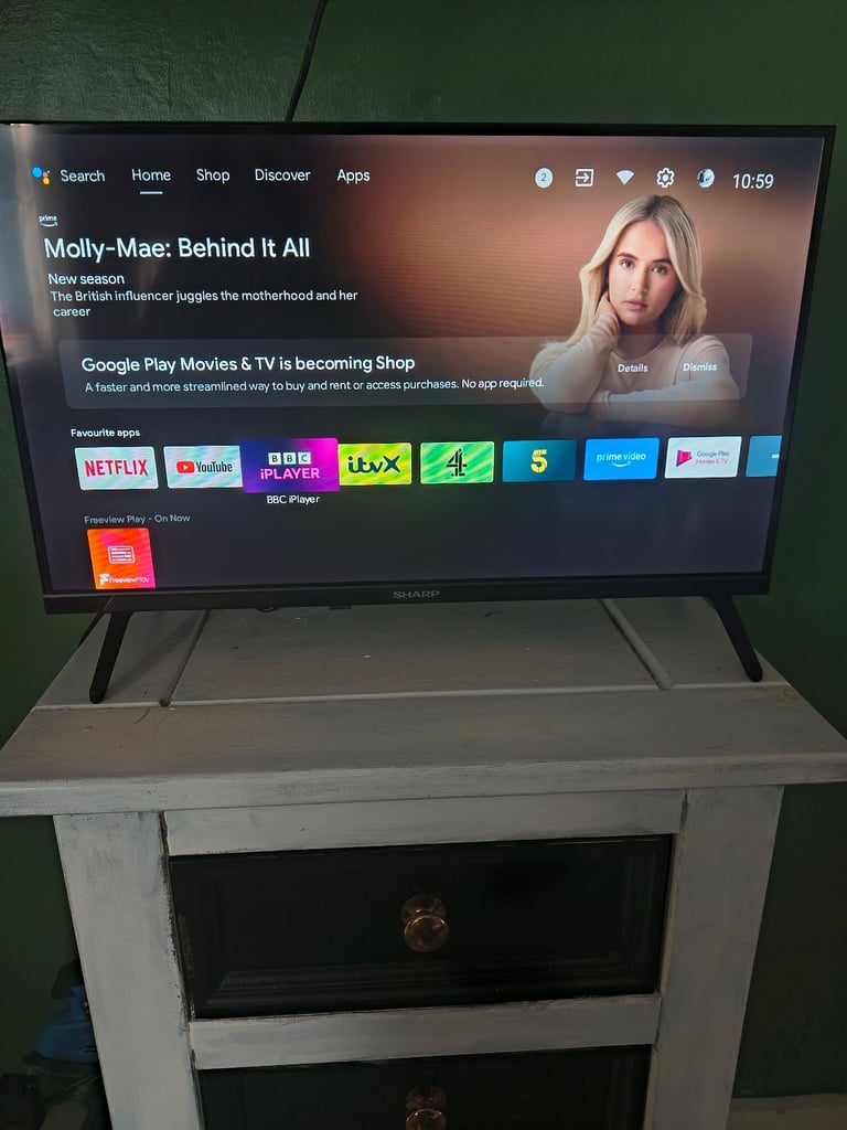 image for 24 " frameless smart tv 