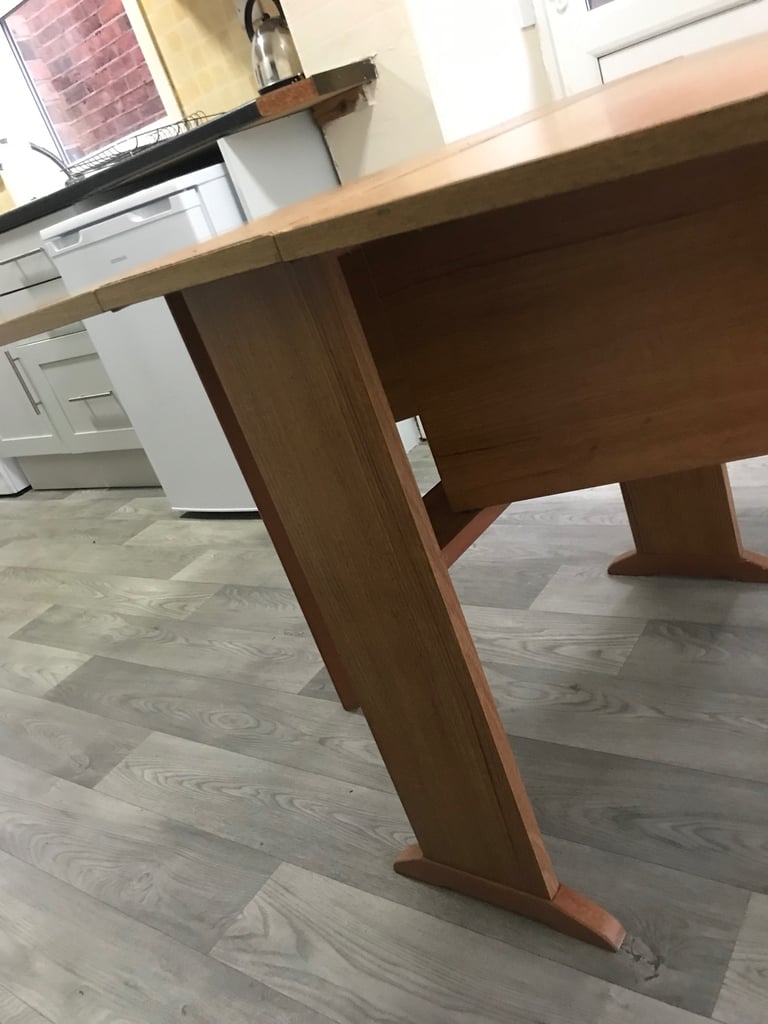 Folding Wooden dining table  - £20