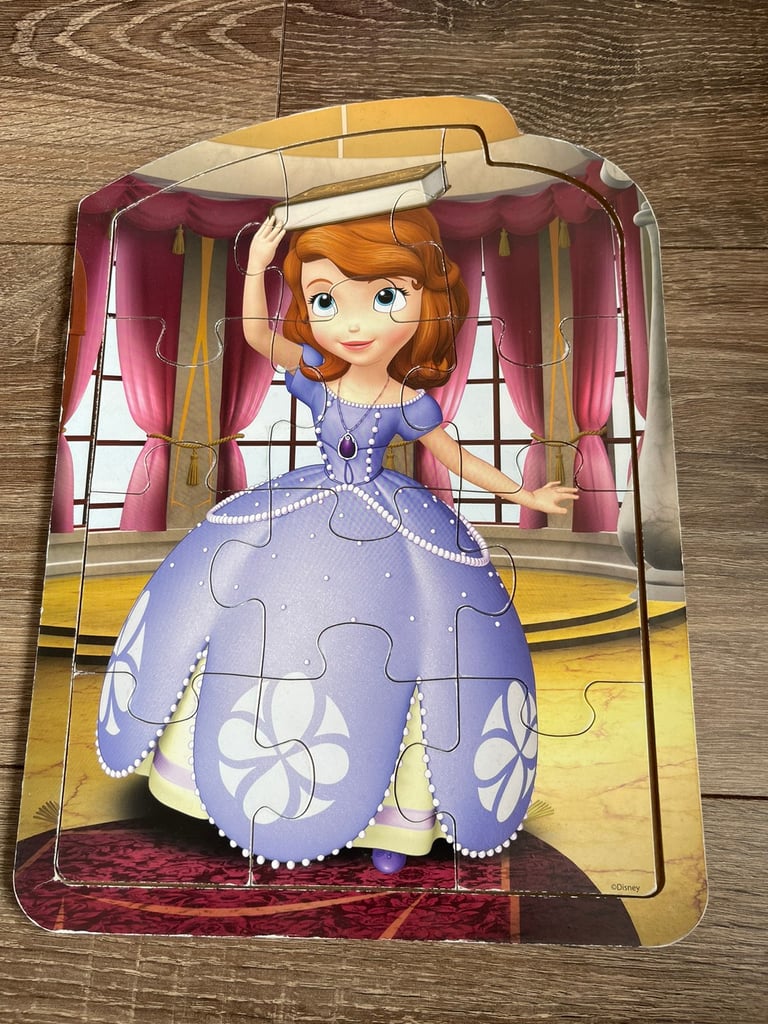 image for Sofia the First Wood Puzzle 12 Pieces
