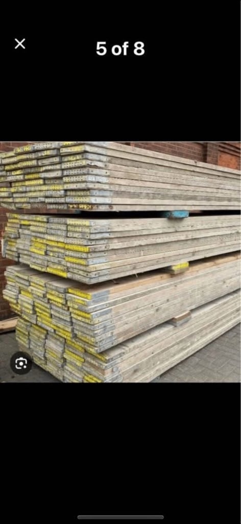 Scaffolding boards 13ft £13 good condition 
