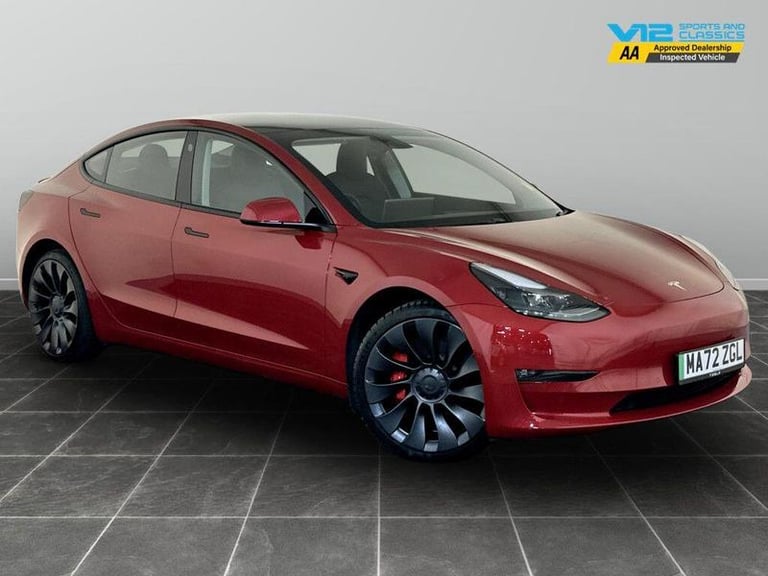 2022 Tesla Model 3 Performance AWD 4dr [Performance Upgrade] Auto SALOON ELECTRIC Automatic