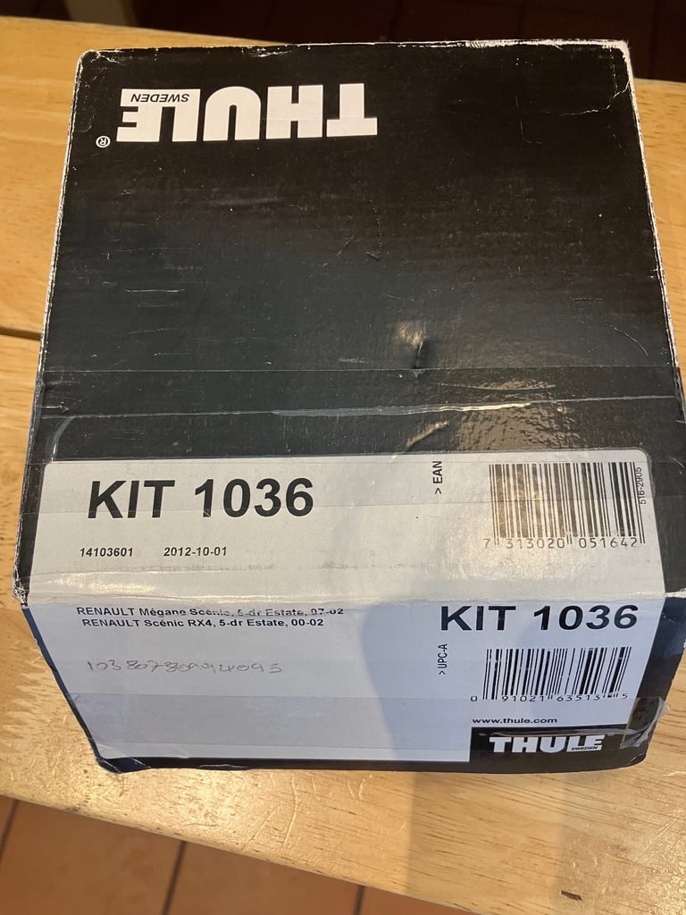 Thule Evo roof rack foot pack 
