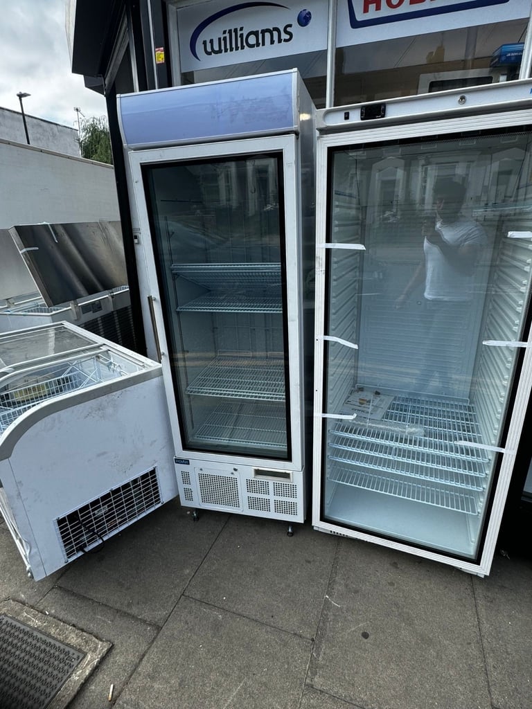 Commercial single door fridges freezers chiller cafe shop 