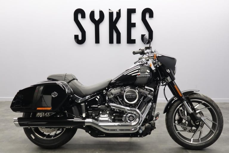 image for NEW 2024 Harley-Davidson FLSB Softail Sport Glide in Vivid Black Deluxe