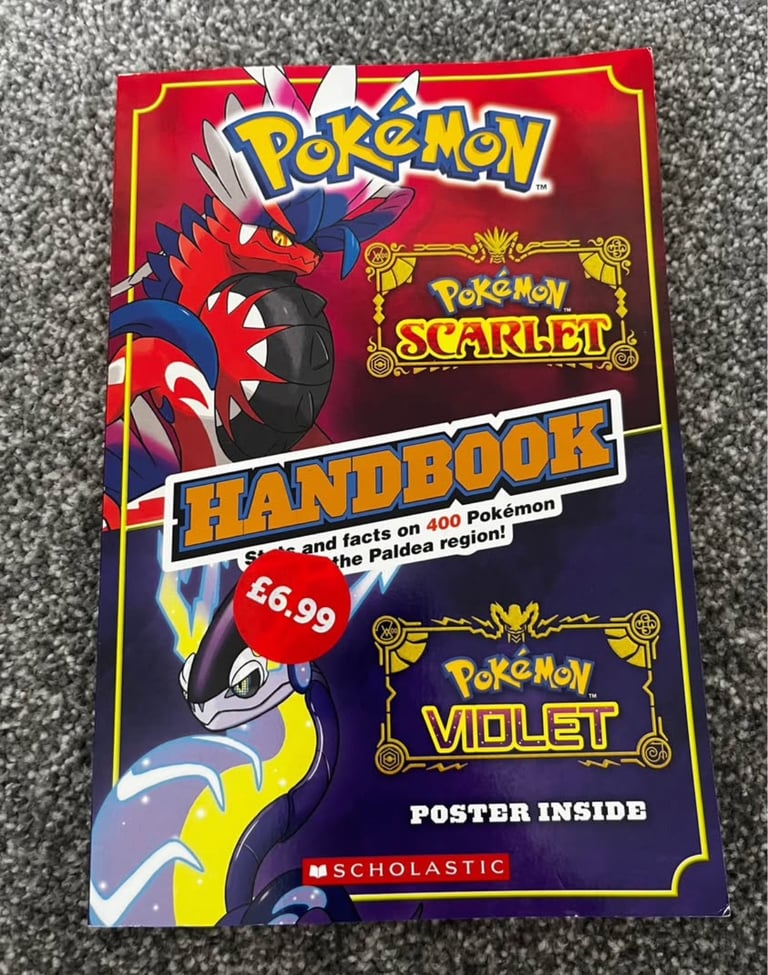 Pokémon handbook. Excellent condition