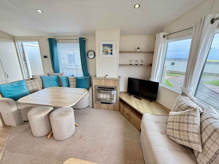Two bed static caravan for sale at Seaview Gorran Haven Holiday Park, Cornwall - by the sea PL26 6LL