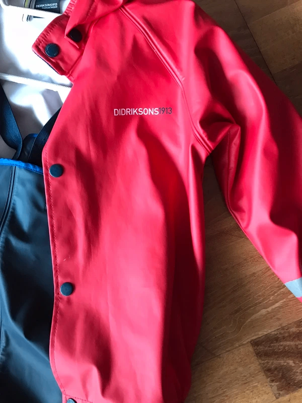 Didriksons rain suit - forest school 