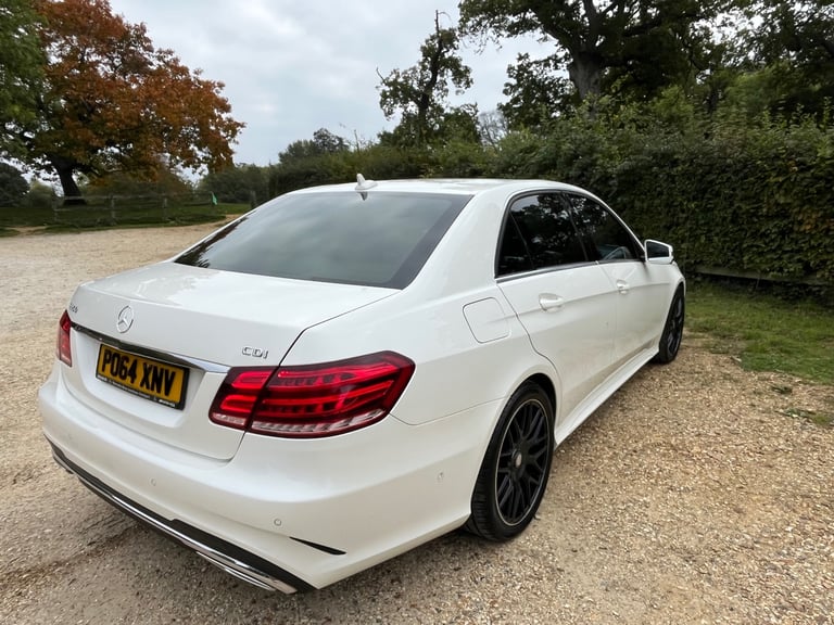 Mercedes-Benz, E Class, E250 CDi AMG Sport, Automatic, White, Saloon, beautiful condition