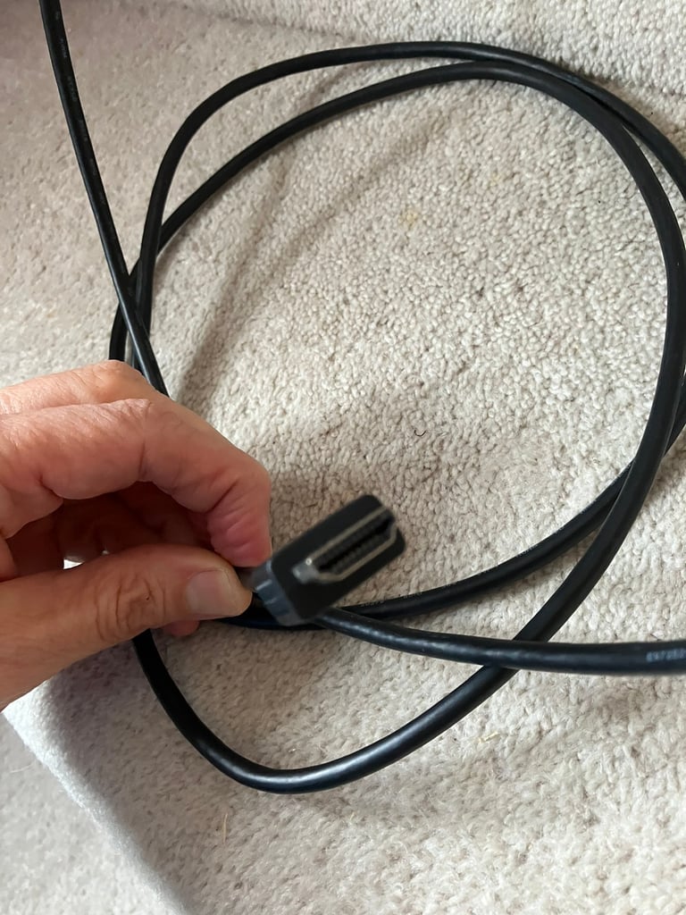 HDMI to HDMI two meter cable. Collect Chichester