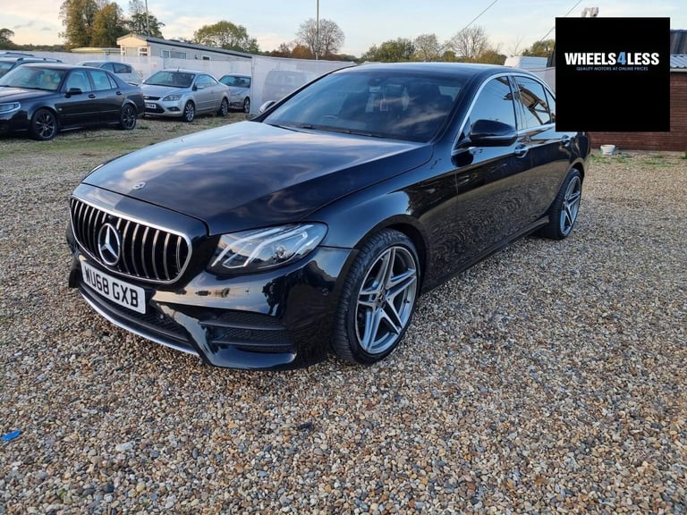 2018 Mercedes-Benz E Class 2.0 E220d AMG Line (Premium) G-Tronic+ Euro 6 (s/s) 4dr Saloon Diesel ...