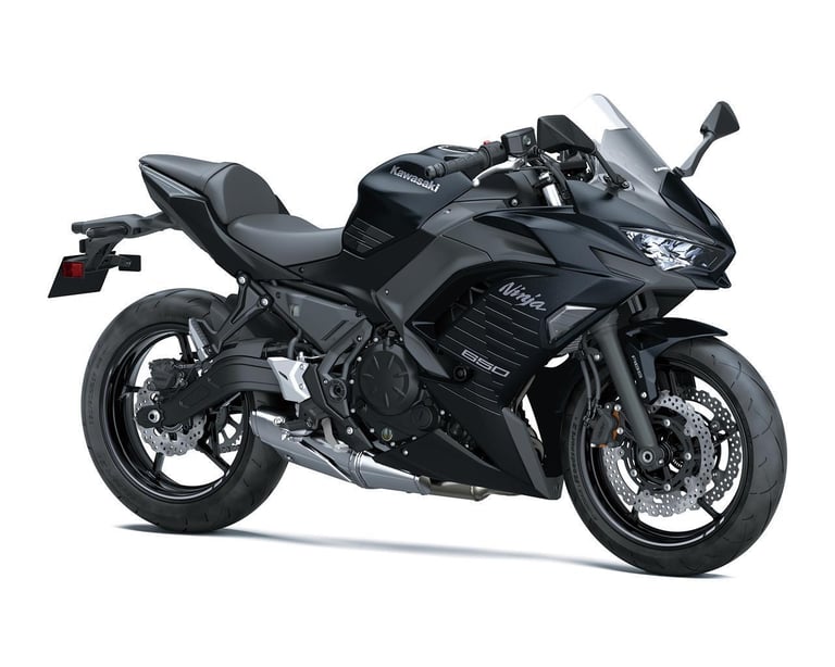 New 2025 Kawasaki MOTORCYCLE Ninja 650 BLACK SAVE £600 WITH NEW RIDERS GRANT*