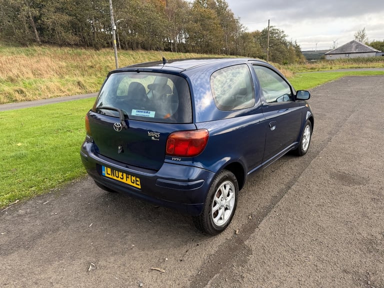 2003 Toyota Yaris 1.3 VVT-i T Spirit 3dr Auto HATCHBACK Petrol Automatic