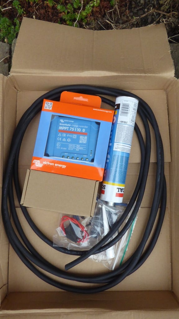 Sun Store 110w Semi Flexible 12v Soler Panel Kit