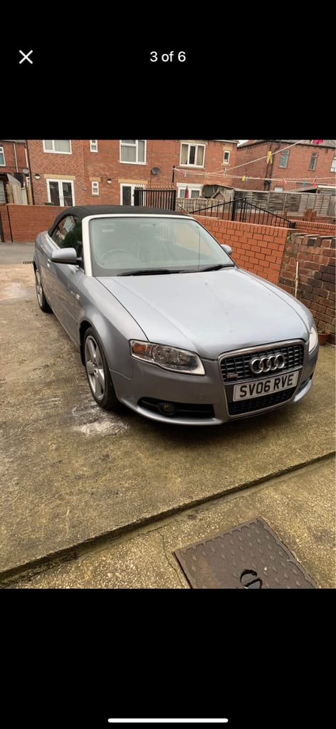 Audi, A4, Convertible, 2006, Manual, 1968 (cc), 2 doors