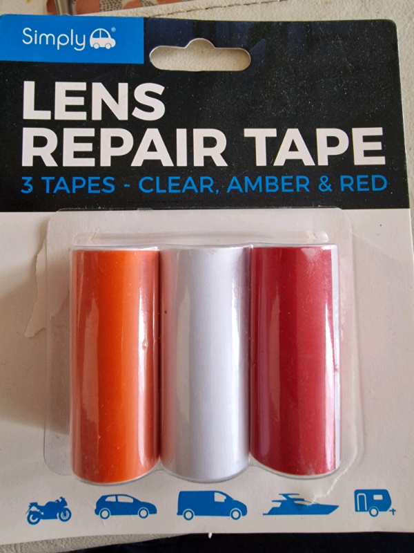Lens repair tape