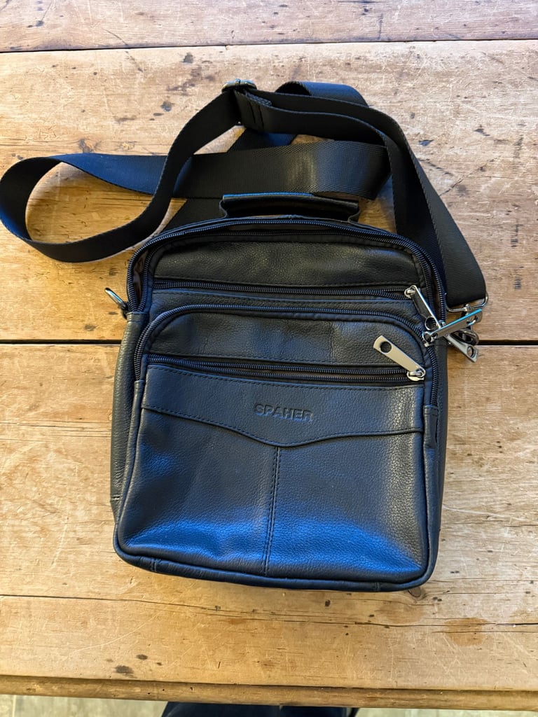 image for 🖤 Spaher Leather Shoulder / Crossbody 