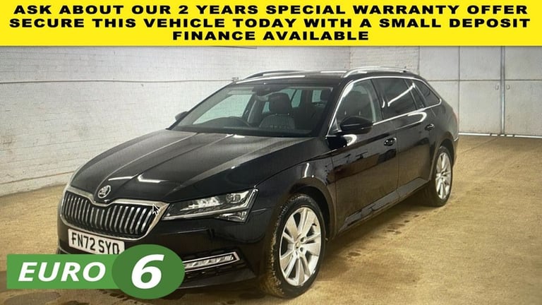 2022 72 SKODA SUPERB 2.0 TDI SE L DSG AUTO ESTATE 150BHP EURO 6 ULEZ. BIG SPEC. 