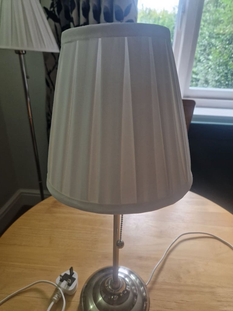 Ikea floor lamp and table lamp