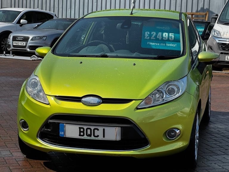 2009 Ford Fiesta 1.6 TDCi Titanium Hatchback 3 Door Squeeze Metallic Diesel Manual (110 g/km Hatc...