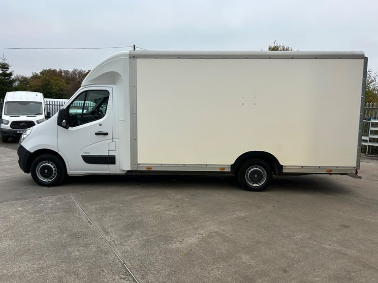 VAUXHALL MOVANO 2.3 CDTi 3500 Lo Loader Box Luton Van Air Con White Manual Diese