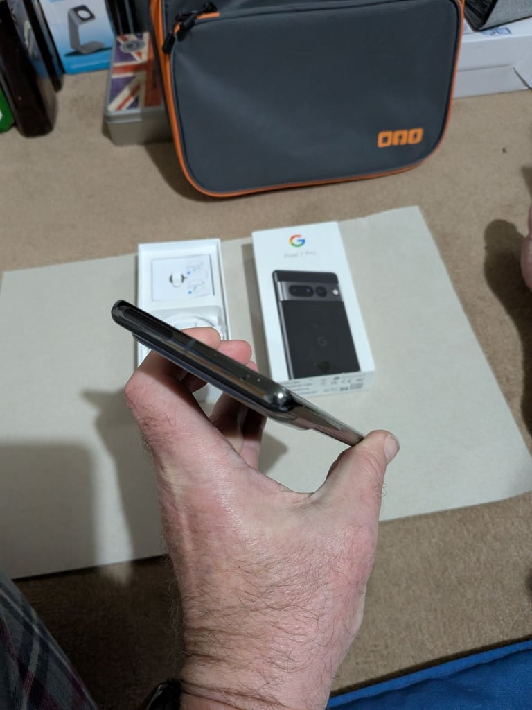*Sold* Google Pixel 7 Pro 128gb Black Unlocked Mobile Phone