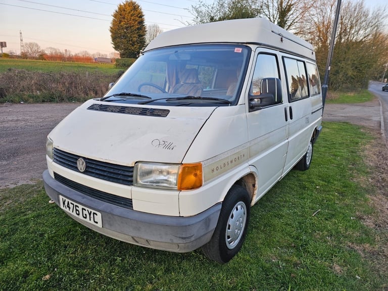 1992 VOLKSWAGEN TRANSPORTER 92 2.0 HOLDSWORTH CAMPER POP ROOF MOT 04/26 PX SWAPS