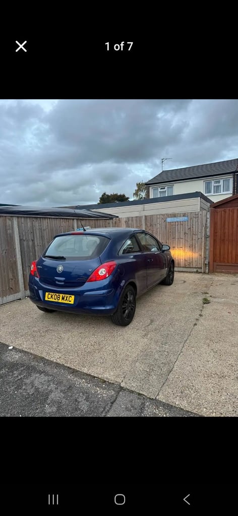 Vauxhall, CORSA, Hatchback, 2008, Manual, 1229 (cc), 3 doors