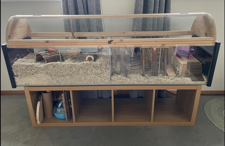 Hamster cage - ikea detolf unit