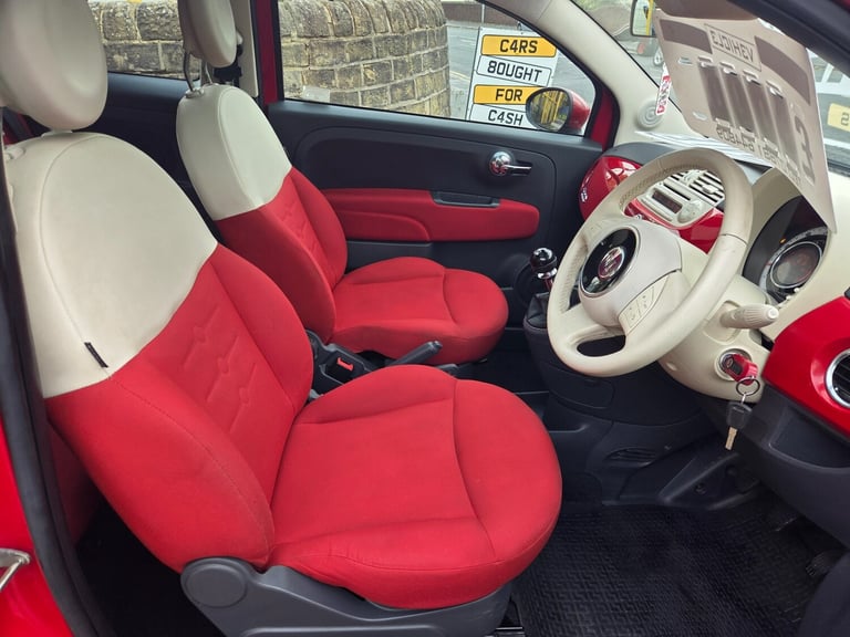 2013 Fiat 500 1.2 Lounge 3dr [Start Stop] HATCHBACK Petrol Manual