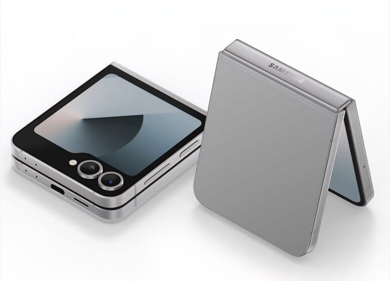 image for Samsung Galaxy Z Flip6 512GB Silver Shadow, Unlocked