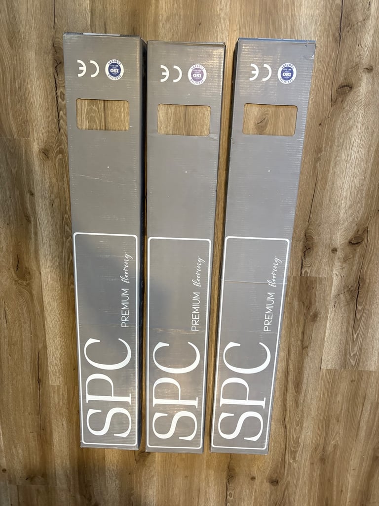 Smoked oak SPC 5mm click flooring 