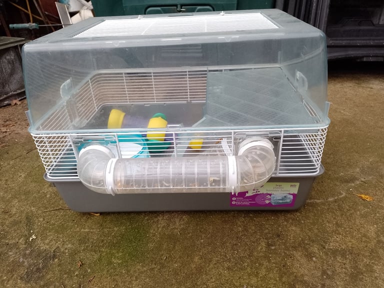 Large Hamster Cage with Accessories