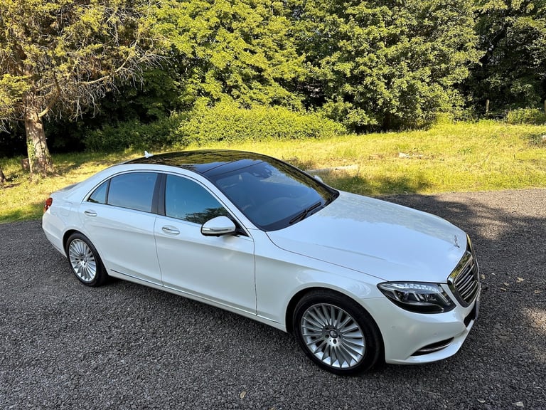 MERCEDES-BENZ S550 2013 63 PLATE LONG WHEEL BASE PANORAMIC ROOF TOP OF THE RANGE