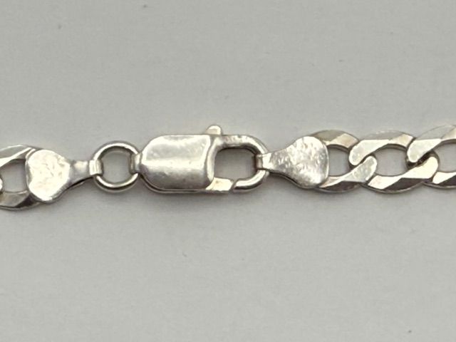 20" Sterling Silver Curb Chain Necklace