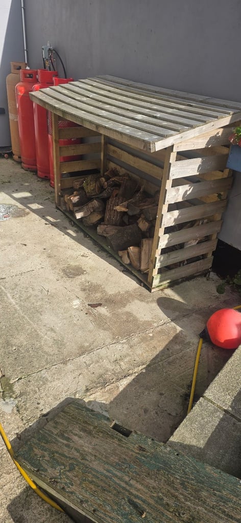 Firewood ready to burn 