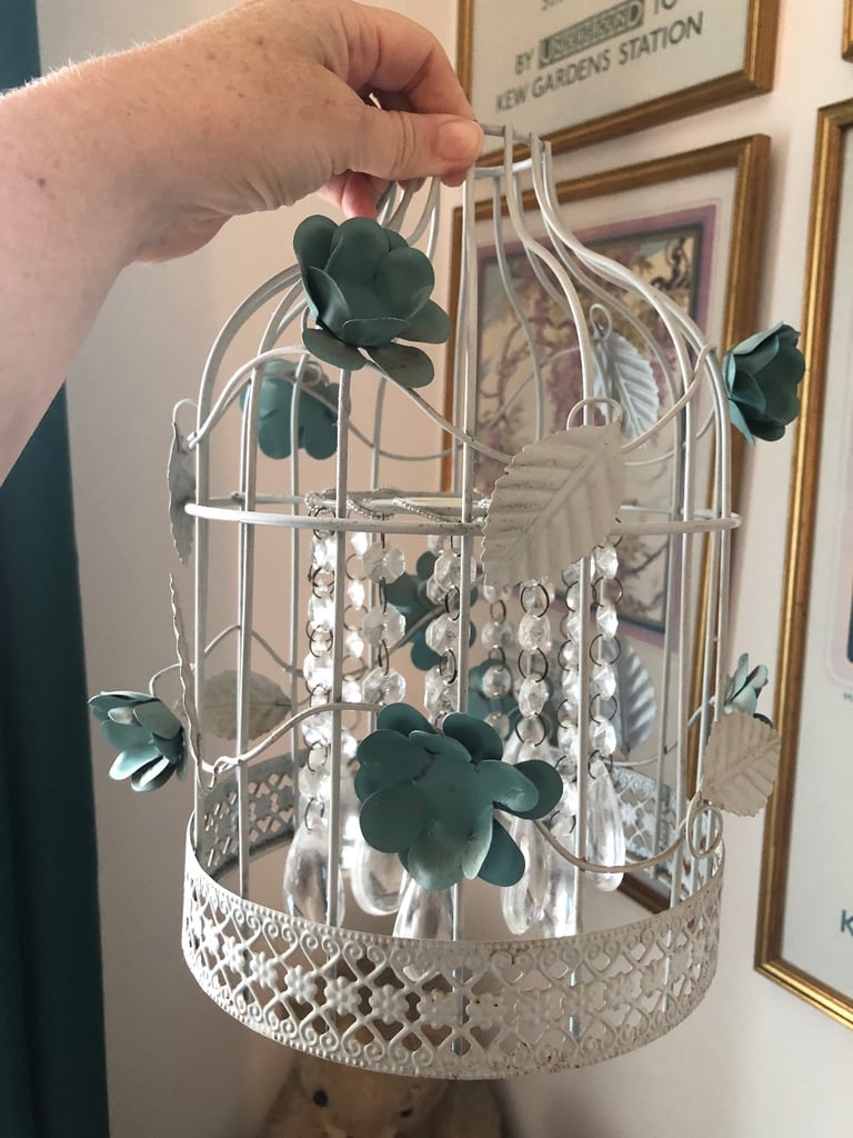 image for Duck egg blue ceiling shade shabby chic