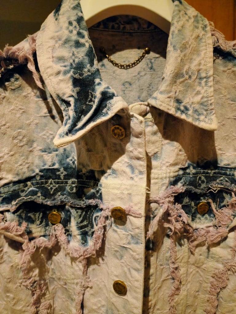 Louis Vuitton Fringed Monogram Boyhood Denim Jacket