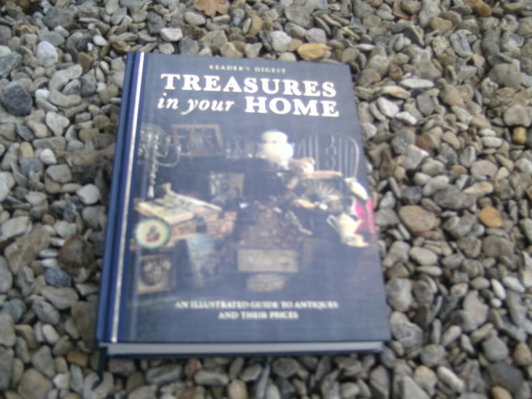NEW / AS NEW,READERS DIGEST HUGE HARD BACK BOOK ANTIQUES,ILLUSTRATED GUIDE TO ANTIQUES