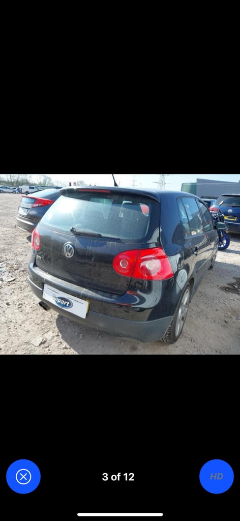 Vw golf mk5 gti BREAKING 