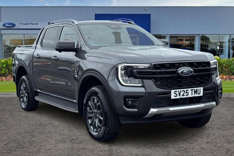 2025 Ford Ranger Wildtrak AUTO 2.0 EcoBlue 205ps 4x4 Double Cab Pick Up, REAR VIEW CAMERA, C Pick...