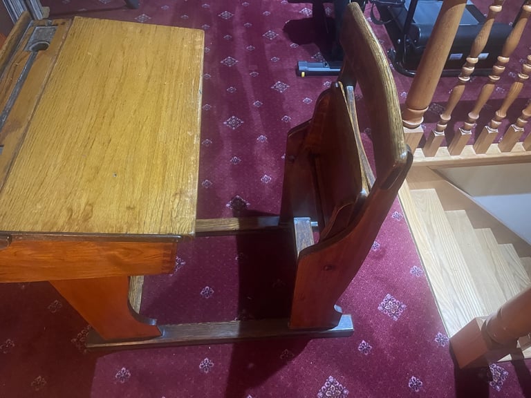 Vintage School desks