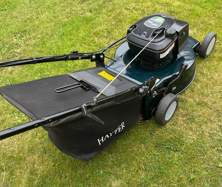 Hayter 53 petrol Selfdrive lawnmower VGC serviced 21”cut 190cc Briggs mower