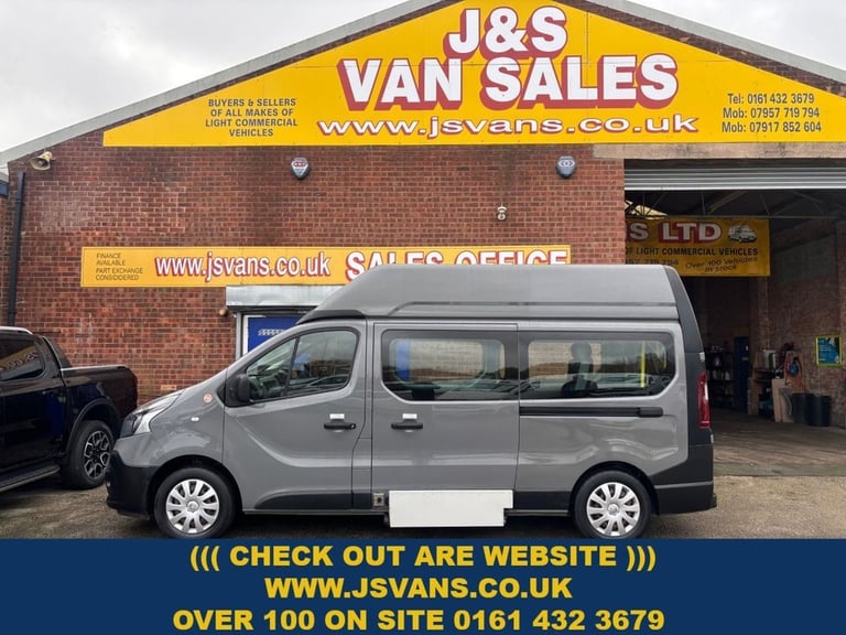 2018 18 RENAULT TRAFIC MINIBUS  ENERGY 29 BUSINESS  5DR DIESEL MANUAL LWB HIGH R