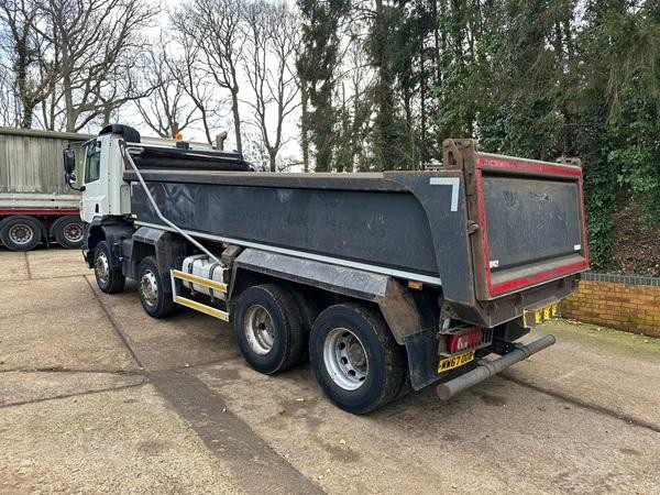 Daf CF400 Steel Body Tipper 8x4 Automatic Release Tailboard 