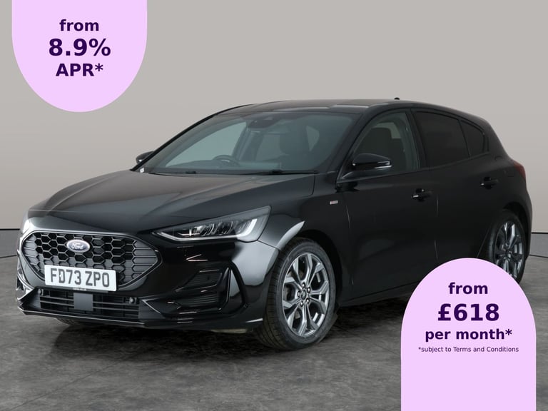 image for 2023 Ford Focus 1.0 EcoBoost Hybrid mHEV ST-Line 5dr Auto HATCHBACK PETROL Automatic