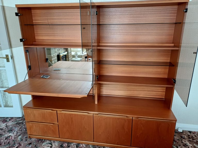 Morris of Glasgow Teak Display Unit