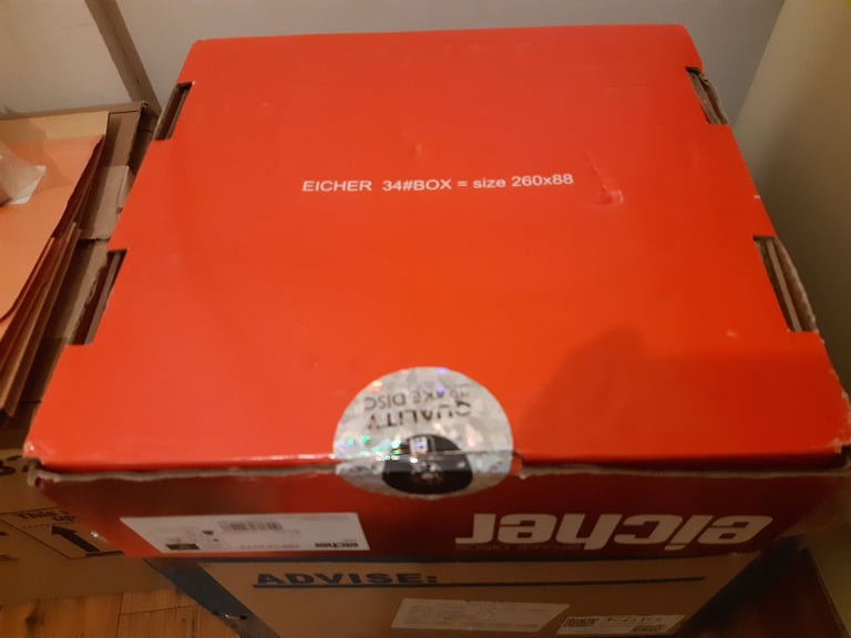 Eicher Premium Rear Brake Discs/ rotors (set of 2) 104120179