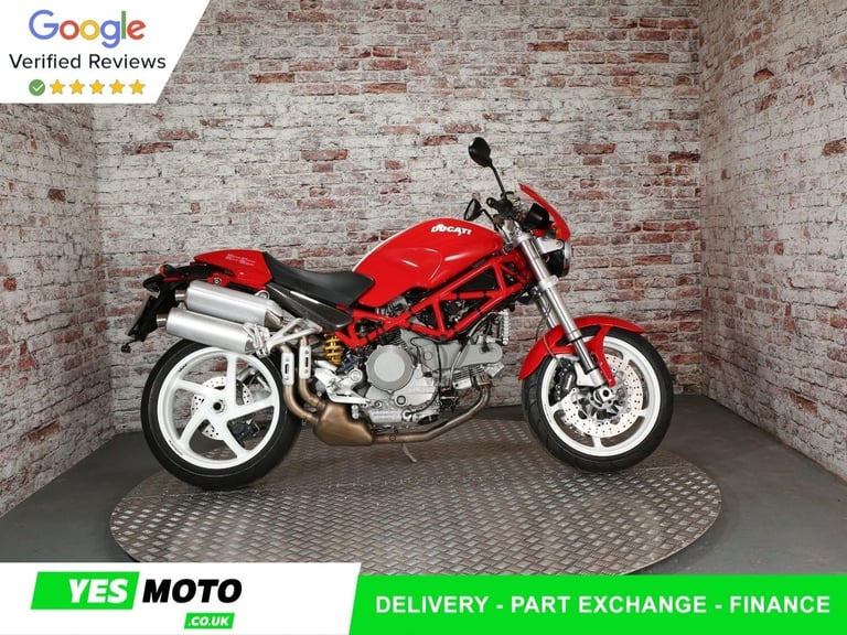 DUCATI MONSTER 1000 S2R 2006 Petrol Manual in Red