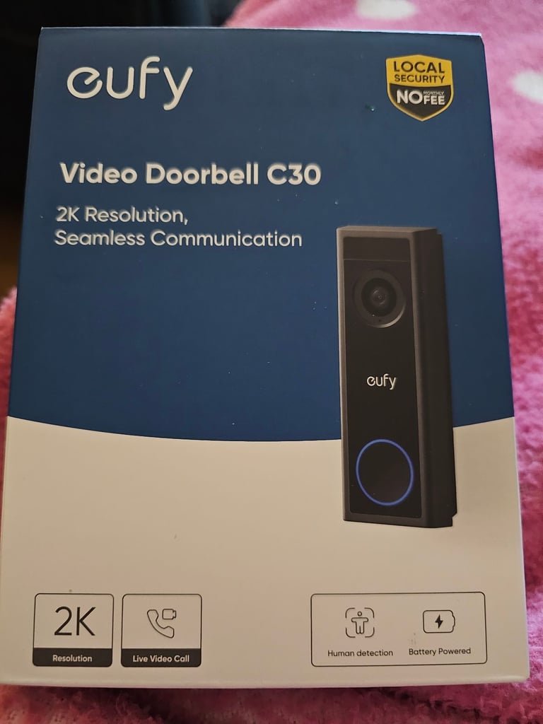 Eufy wireless video doorbell