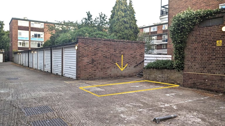 CAR PARKING SPACE. PRIVATE, OFF-ROAD. EAST PUTNEY, CLOSE TUBE AND TRAIN